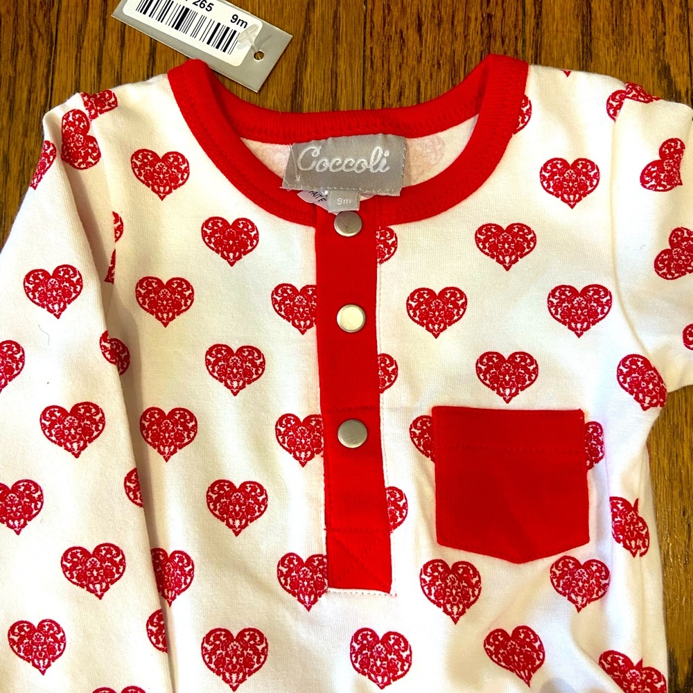 ❣️Coccoli Valentine’s Heart Pajamas Unisex
